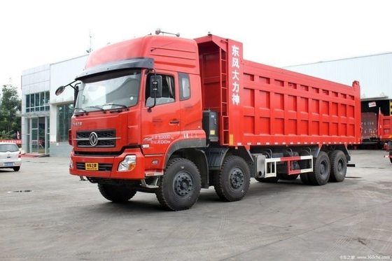 375HP 8X4 Dongfeng Commercial Vehicle 0km Car 8.6m Dump Truck with 451-500HP Horsepower