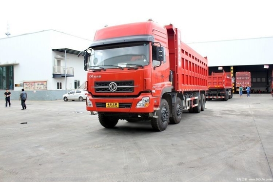 375HP 8X4 Dongfeng Commercial Vehicle 0km Car 8.6m Dump Truck with 451-500HP Horsepower