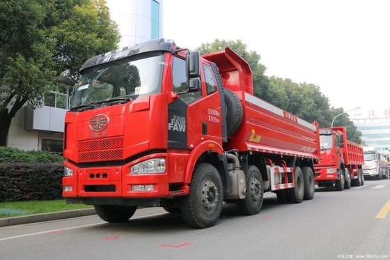 23 Hot Second-hand FAW Jiefang J6M 8X4 371 375hp Dump Truck Oshiba Engine 280 HP Car