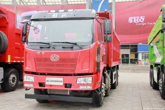 Hot FAW Jiefang J6L Heavy Truck 350hp 8X4 6X4 375hp Dump Truck with 360° Rear Camera