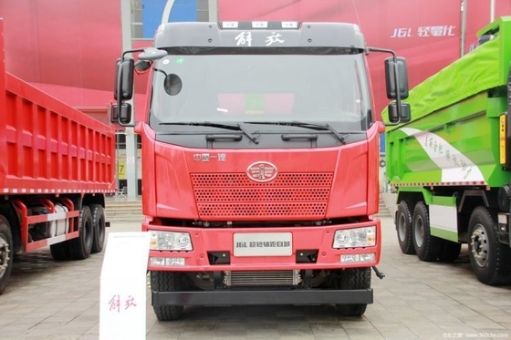 Hot FAW Jiefang J6L Heavy Truck 350hp 8X4 6X4 375hp Dump Truck with 360° Rear Camera