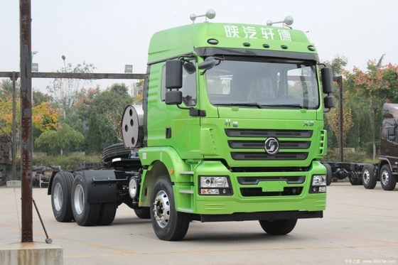 360° Rear Camera Shaanxi Auto Xuande X3 Lightweight 375hp 6X4 LNG Tractor Truck Head
