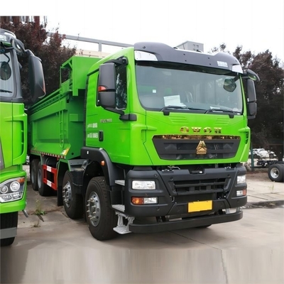 375hp HOWO TX 8X4 Dump Truck with Automatic Air Conditioner from National Heavy Truck