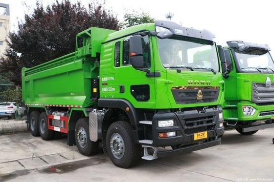 375hp HOWO TX 8X4 Dump Truck with Automatic Air Conditioner from National Heavy Truck