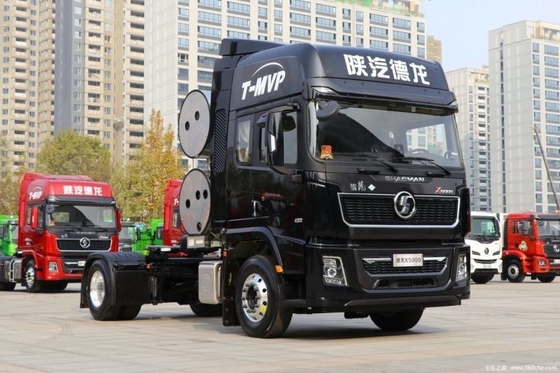 High GVW Shaanxi Auto X5000 460hp 4X2 LNG Towed Truck Head for Heavy Duty Hauling