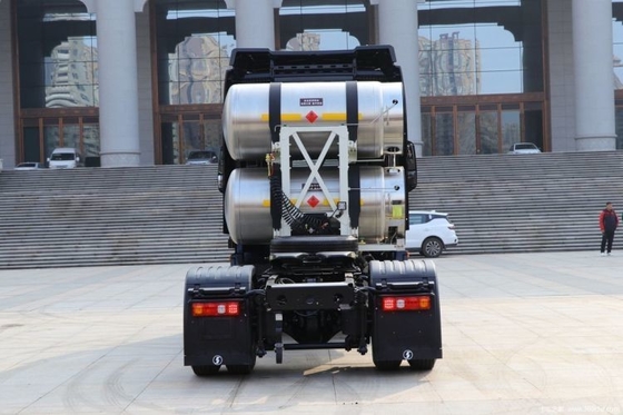 High GVW Shaanxi Auto X5000 460hp 4X2 LNG Towed Truck Head for Heavy Duty Hauling