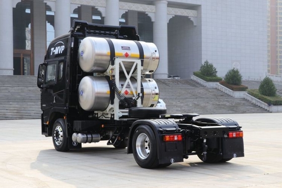 High GVW Shaanxi Auto X5000 460hp 4X2 LNG Towed Truck Head for Heavy Duty Hauling