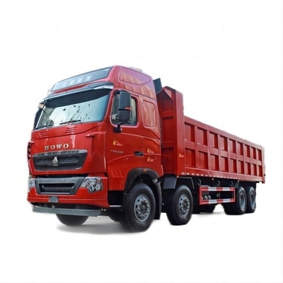 23 Special Sales of Heavy Auto HOWO T7H 371hp 375hp 6x4 8X4 Dump Truck ACC Cruise Control