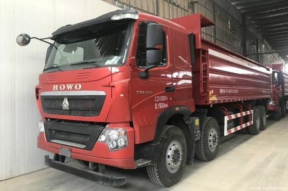 23 Special Sales of Heavy Auto HOWO T7H 371hp 375hp 6x4 8X4 Dump Truck ACC Cruise Control