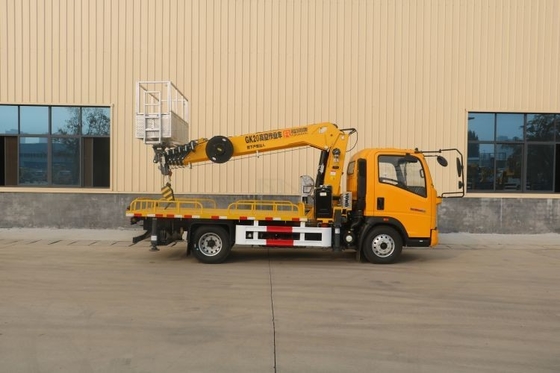Horsepower 150hp Second-hand Boutique Howo 16m-30m Aerial Work Truck with Truck Crane
