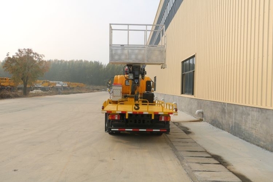 Horsepower 150hp Second-hand Boutique Howo 16m-30m Aerial Work Truck with Truck Crane