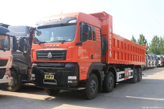National Heavy Truck Shan Deka SITRAK G7 500hp 6x2 8X4 Dump Truck for 360° Rear Camera