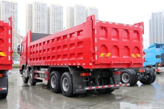 Second-Hand Dongfeng Liuqi Chenglong H70 8X4 375hp 8.6m Dump Truck with Combined Power