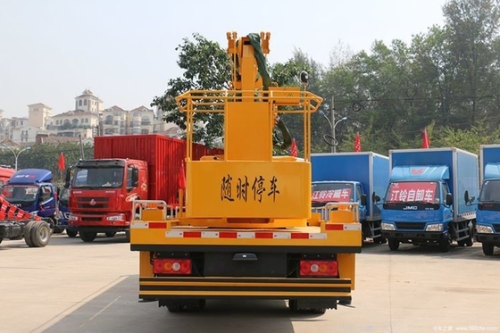 16M-30M Diesel Crane Truck with Manual Transmission Folding Arm Aerial Work Truck
