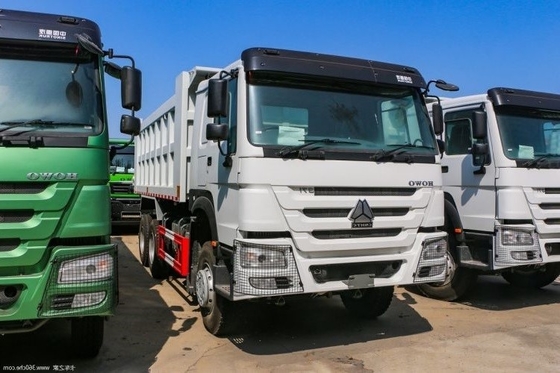 6.8X2.35X1.5 Cargo Tank 8X4 371hp 375 HP HOWO-70 km Dump Truck with Drive Wheel 6x4