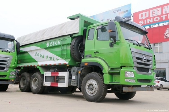National Heavy Truck Car 0 KM Hahan J5G 340 Horsepower Dump Truck with Touch Screen