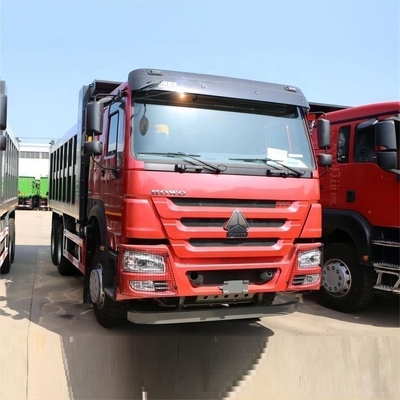 National Heavy Duty Truck HOW-7 360HP 6X4 375 371hp Second-hand Dump Truck 6.8m
