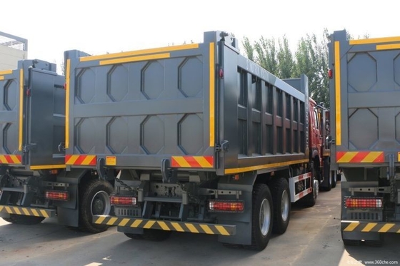 National Heavy Duty Truck HOW-7 360HP 6X4 375 371hp Second-hand Dump Truck 6.8m