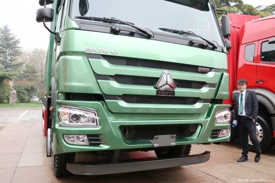 Second-Hand HOWO-7 6X4 380 Horsepower 371 375hp AMT Plug-In Hybrid Dump Truck