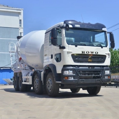 14000 Kg Popular SinotruK HOWO TX 340 Horsepower 8X4 7.5 Square Concrete Mixer Truck