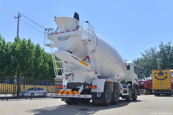 14000 Kg Popular SinotruK HOWO TX 340 Horsepower 8X4 7.5 Square Concrete Mixer Truck