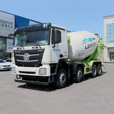 Customer's Requirement Choose Hot Auman GTL 360HP 8X4 7.7 Square Concrete Mixing Truck