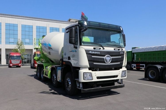 Customer's Requirement Choose Hot Auman GTL 360HP 8X4 7.7 Square Concrete Mixing Truck