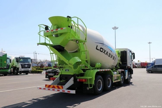Customer's Requirement Choose Hot Auman GTL 360HP 8X4 7.7 Square Concrete Mixing Truck