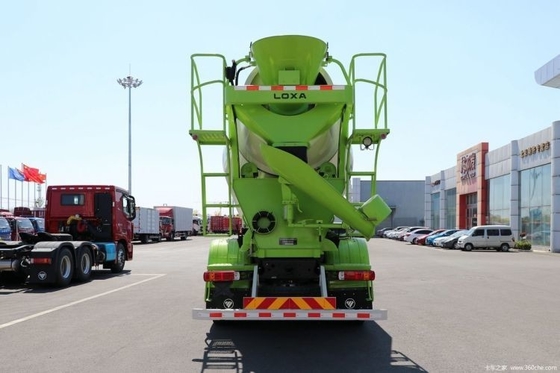 Customer's Requirement Choose Hot Auman GTL 360HP 8X4 7.7 Square Concrete Mixing Truck
