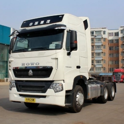 Manual Window Sinotruk HOWO T7H 540 HP 6X4 Traction Truck Head for Part-load Transport