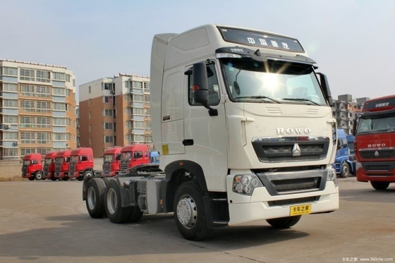 Manual Window Sinotruk HOWO T7H 540 HP 6X4 Traction Truck Head for Part-load Transport
