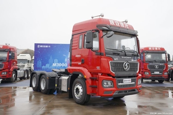 Shaanxi Automobile M3000S 6X4 Traction Truck Head 460HP ESC ≥600L Fuel Tank Capacity