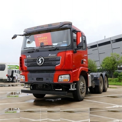 Shaanxi Heavy Cardron X3000 530hp 6X4 Traction Truck Head Flat Top for Transportation