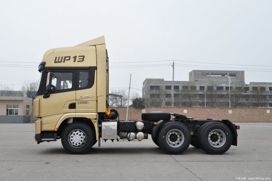 12 Forward Shift Used Truck Shacman X3000 500 HP 6x4 Tractor Towing Truck Head with Parts
