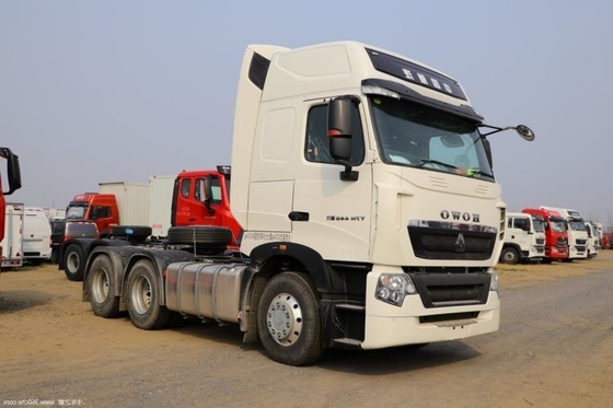 12 Forward Shift HOWO T7H 440 HP 6X4 Tractor Trucks with Forward Thinking Design