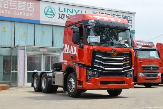 Get the best deal on HOWO Max 460 horsepower 6X4 tractor trucks with 16 Forward Shift