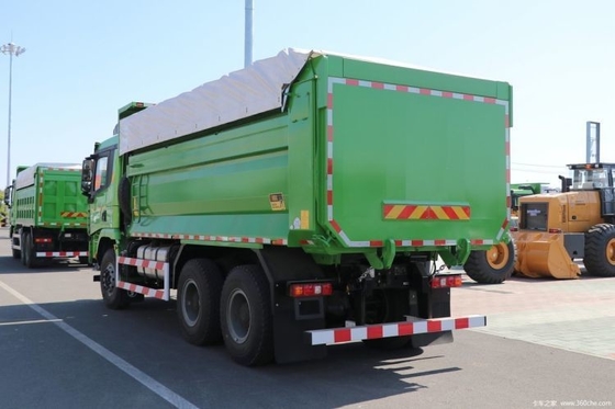 Touch Screen Manual Transmission 400 HP 6X4 5.8m Dump Truck for Special Used Car