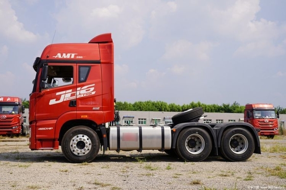 Qingdao Jiefu JH6 460HP 6X4 AMT Automatic Tractor Trucks with 2 Reverse Shift Number