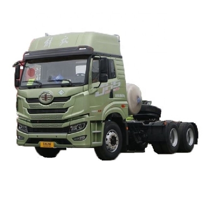 Qingdao Jiefang JH5 heavy truck 480 HP 6X4 LNG tractor trucks with Cruise Control ACC