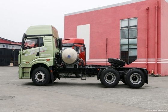 Qingdao Jiefang JH5 heavy truck 480 HP 6X4 LNG tractor trucks with Cruise Control ACC