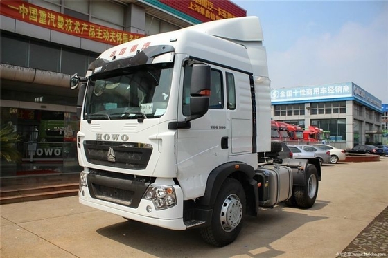 National HOWO T5G 4X2 Traction Truck Head 350 Horsepower Heavy Truck with Touch Screen