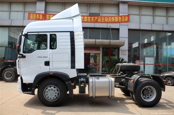 National HOWO T5G 4X2 Traction Truck Head 350 Horsepower Heavy Truck with Touch Screen
