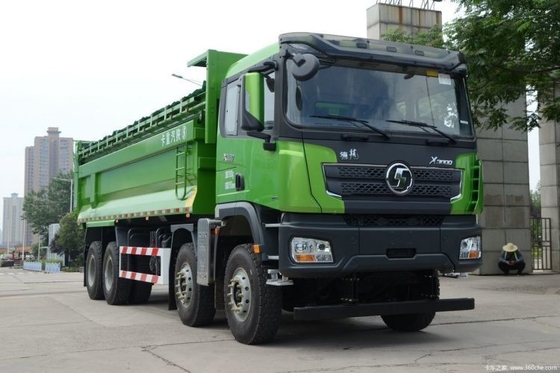 Right Driving Type Manual Transmission Hot Used Shacman X3000 460 HP 8X4 Dump Truck 8.8m