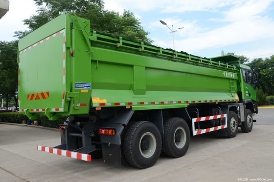 Right Driving Type Manual Transmission Hot Used Shacman X3000 460 HP 8X4 Dump Truck 8.8m