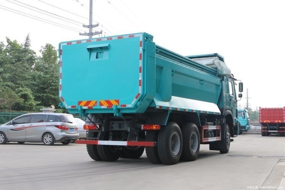 Max Speed 101KM Boutique HOWO Heavy Truck 380 HP 6X4 Dump Trucks with Multimedia System
