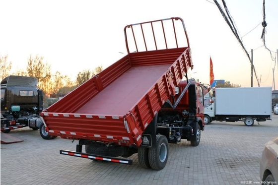 Boutique HOWO Humvee 129hp 4X2 4.15m Dump Trucks with 100-200L Fuel Tank Capacity