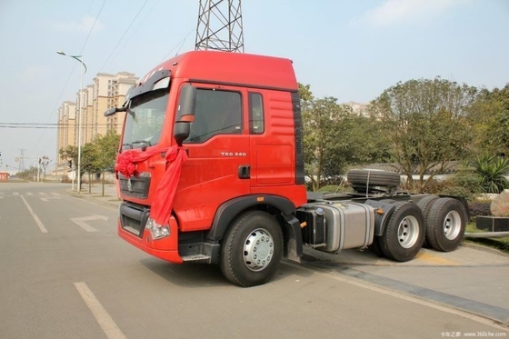 340 Horsepower 6X4 Manual Transmission National Heavy Truck HOWO T5G Tractor Trucks
