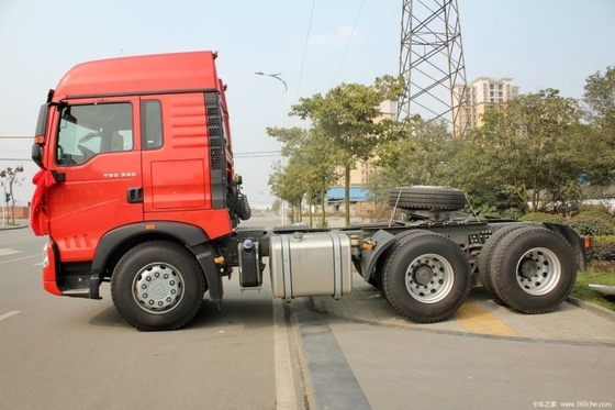 340 Horsepower 6X4 Manual Transmission National Heavy Truck HOWO T5G Tractor Trucks
