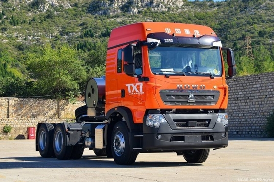 SINOTRUCK Gear Box Sinotruk HOWO TX7 480hp 6X4 LNG Tractor Trucks for Transportation