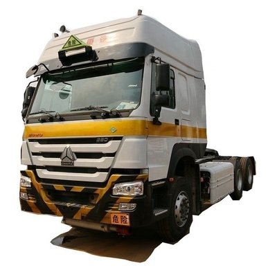 Hot Second-Hand 0 Km National Heavy Duty Truck HOWO 380 Horsepower 6X4 CNG Tractor Trucks